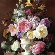 Схема вышивки «kytica,váza»