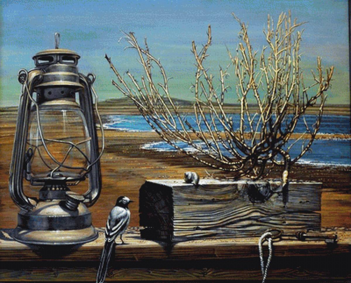 Пейзажный натюрморт - предпросмотр