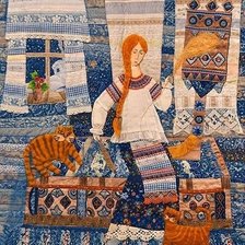 Схема вышивки «пэчворк»