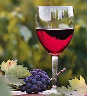 Бокал вина - виноград, вино, бокал - оригинал