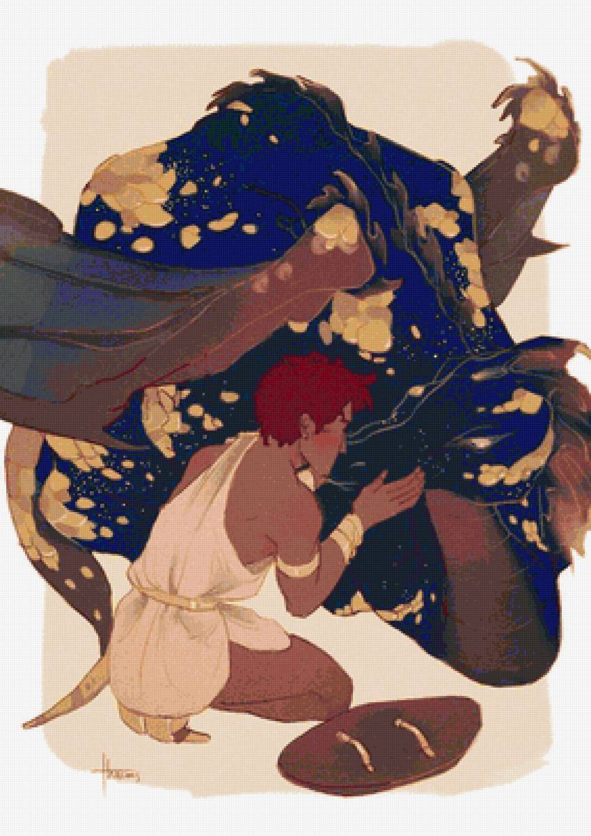 568k6785 - дракон, парень - предпросмотр