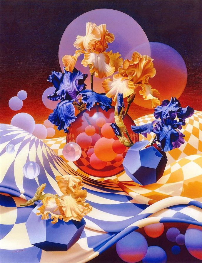 мэерворд 2 - ирисы, цветы, удивительный мир - оригинал