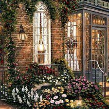 Схема вышивки «city 1»