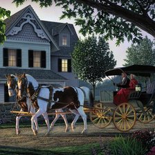 Схема вышивки «Картина»