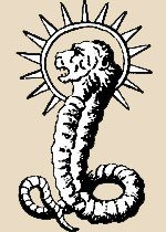 архонт - лев, змея - оригинал