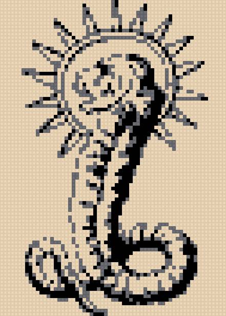 архонт - лев, змея - предпросмотр