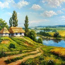 Схема вышивки «Картина»