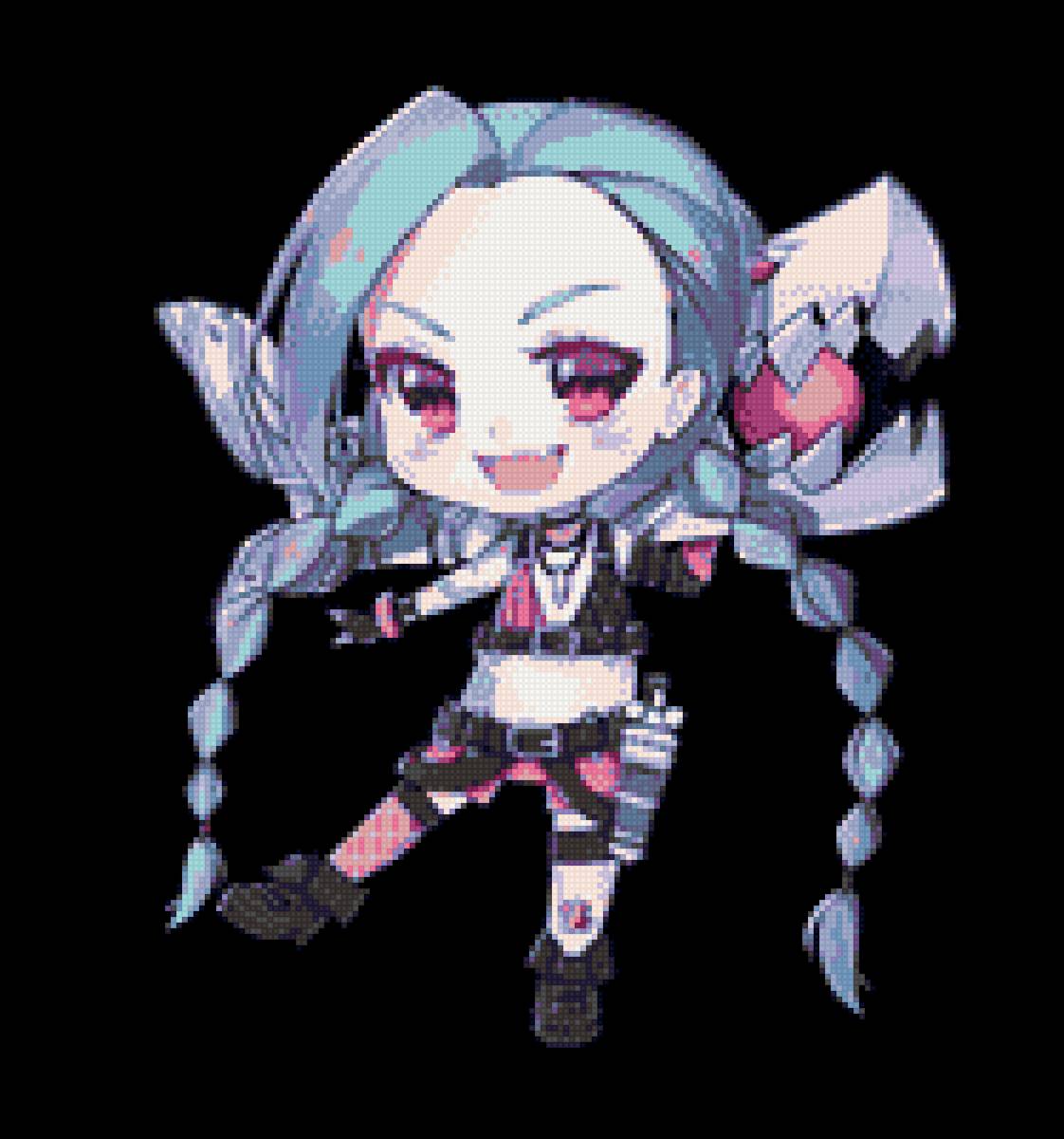 Jinx - league of legends, jinx - предпросмотр