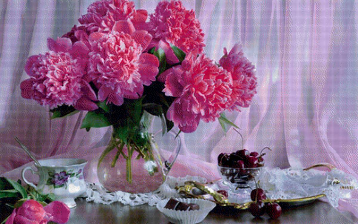 Пионы - предпросмотр