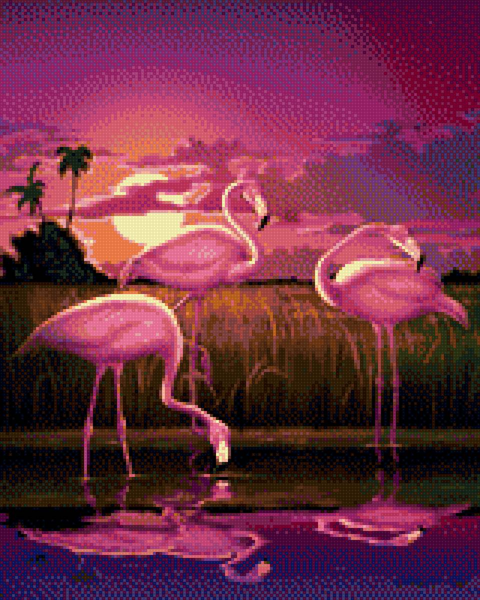 фламинго - предпросмотр