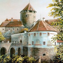 Оригинал схемы вышивки «zamek średniowieczny» (№1586701)