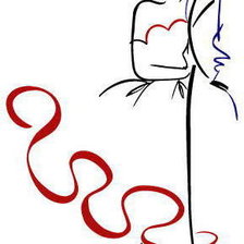 Схема вышивки «пара»