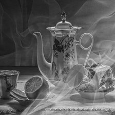 Схема вышивки «чай»