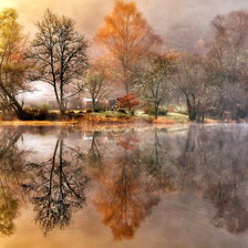 Схема вышивки «осень»