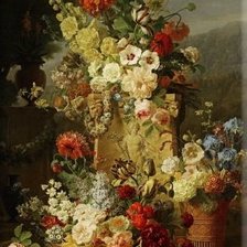 Схема вышивки «приношение флоре 3»