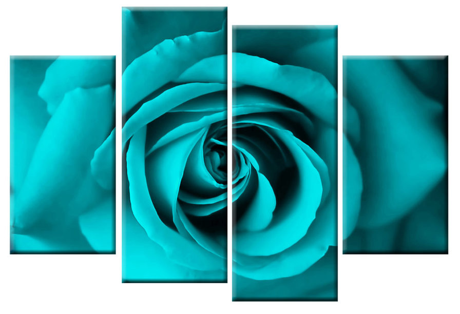 Rosa Azul - flores - оригинал