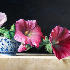 Схема вышивки «ваза 3»