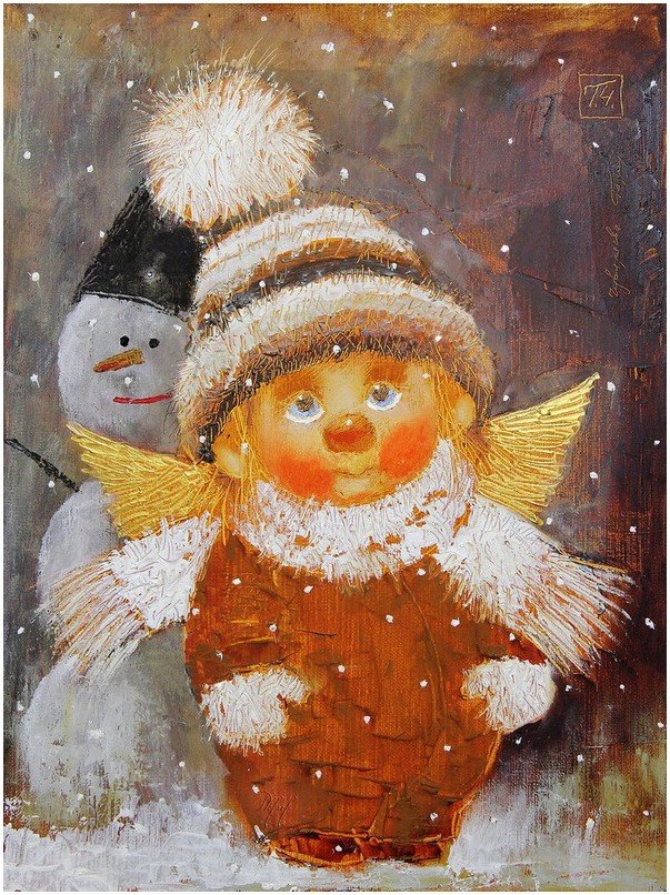 ангелочки - ангелочки, галина чувиляева - оригинал