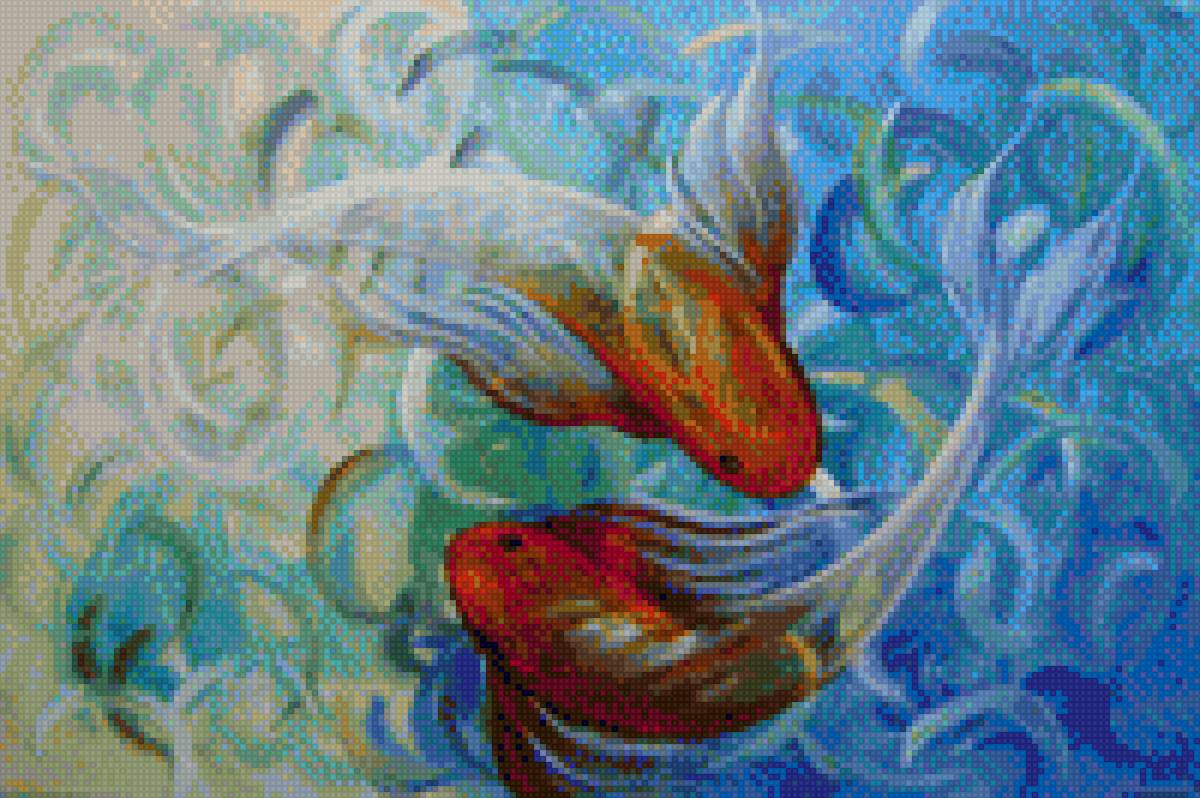 Peixes - romântico - предпросмотр