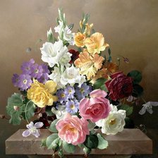 Оригинал схемы вышивки «váza,kvety» (№1590299)