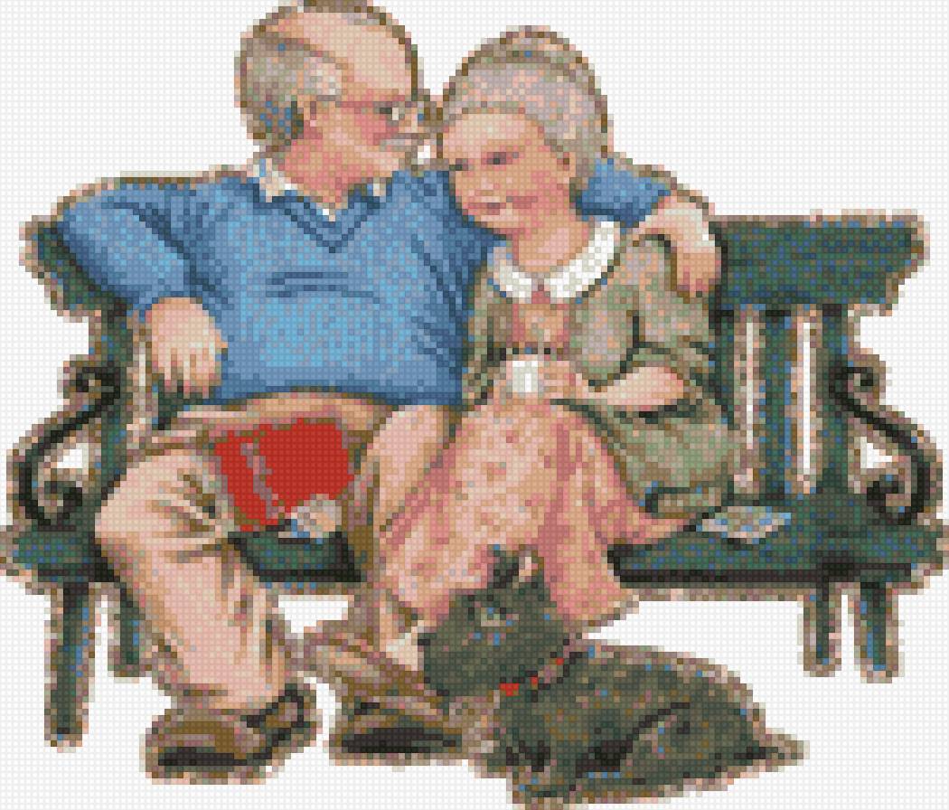 Бабушка с дедушкой - дедушка, бабушка - предпросмотр