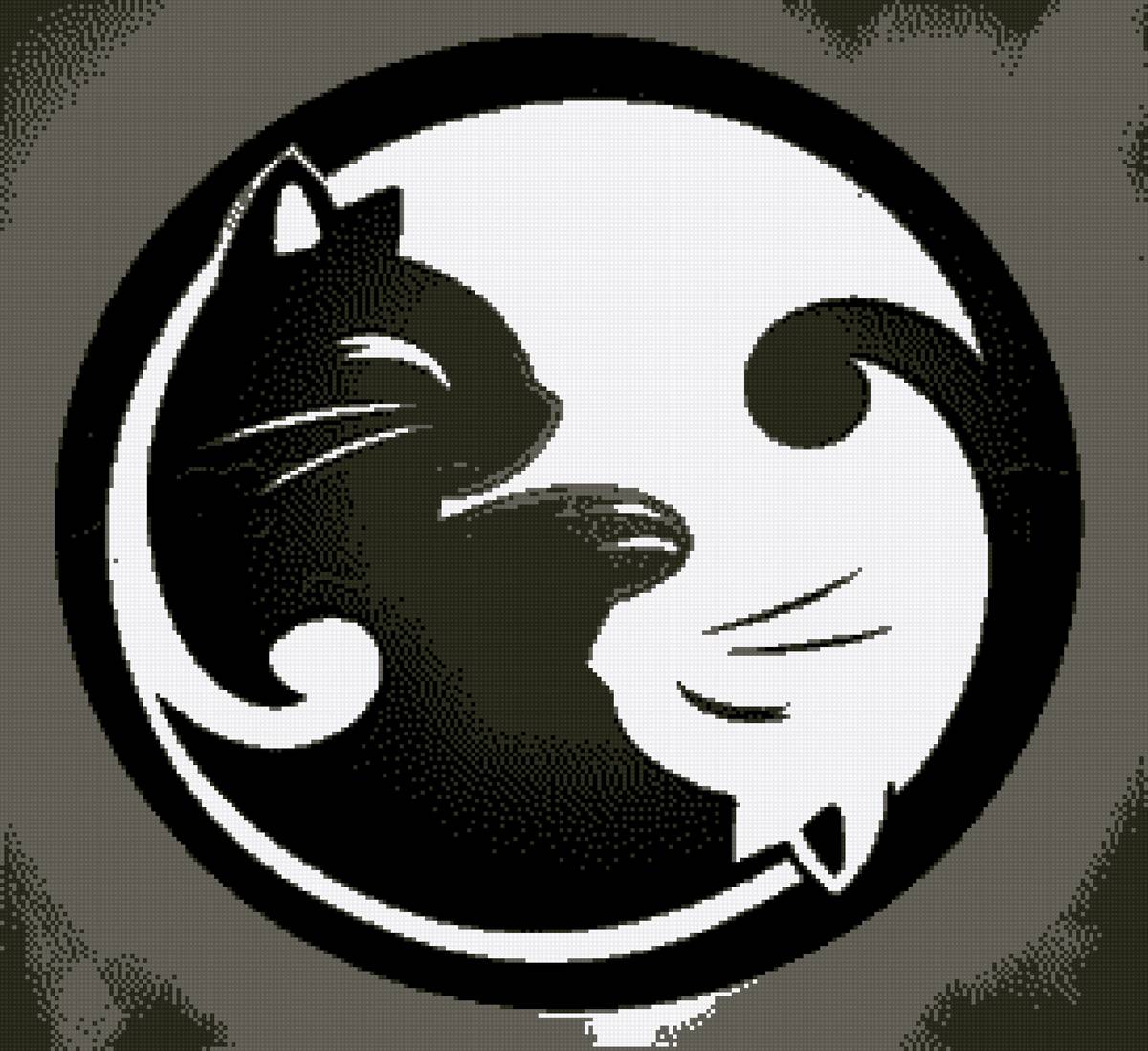 Инь Янь - инь-янь, часы - предпросмотр