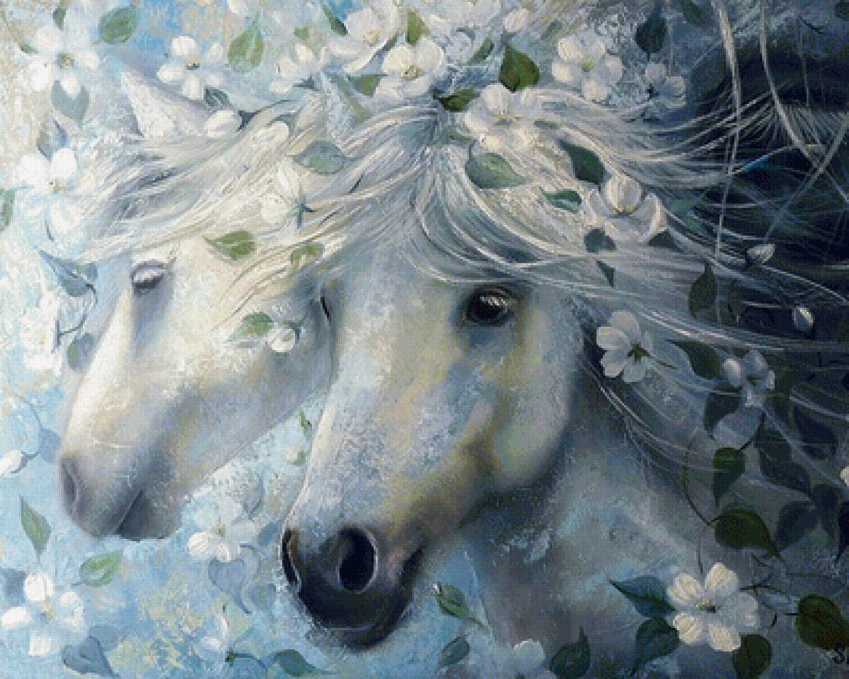 Лошади - животные - предпросмотр