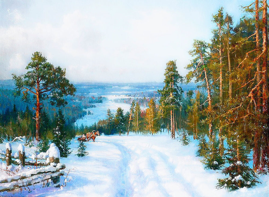 зима - оригинал