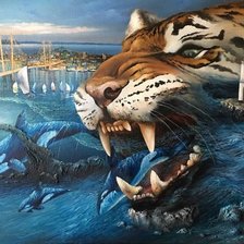 Схема вышивки «Картина»