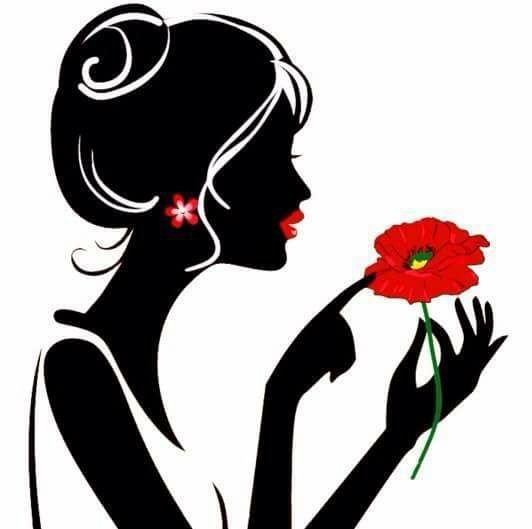 Девушка с маком - девушка с маком - оригинал