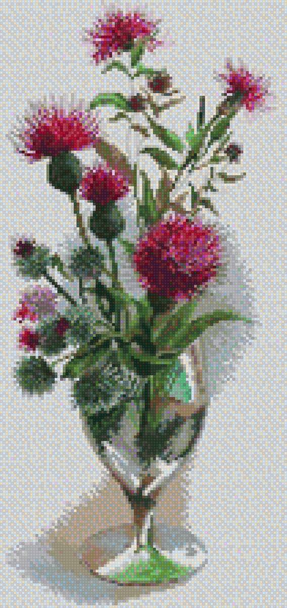 Alcachofras - flores - предпросмотр