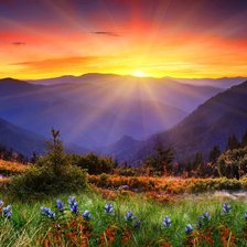 Схема вышивки «Панорама»