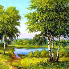 Схема вышивки «Природа»