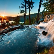 Схема вышивки «Водопад»