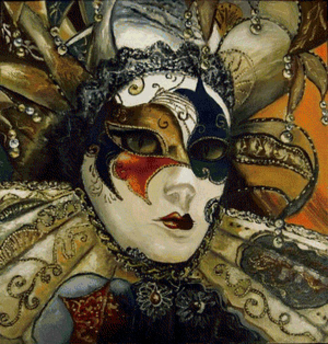 маска - карнавал, венеция, маска - предпросмотр