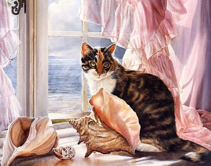 Кот - животные - оригинал