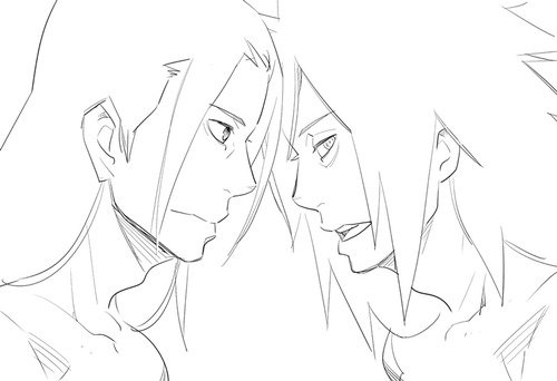 Мадара - мадара. хаширама - оригинал