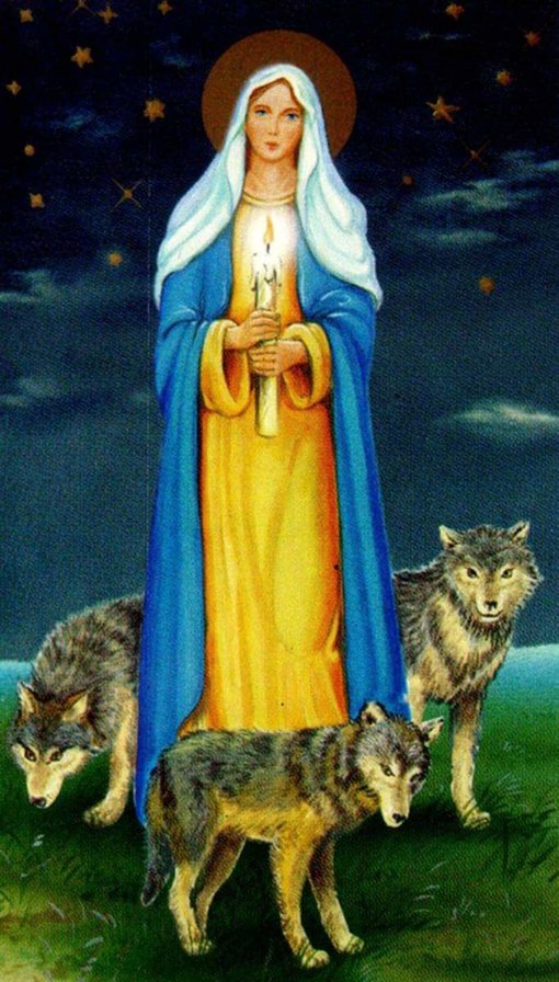Богородиця з вовками - оригинал