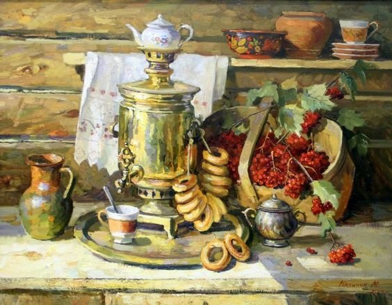 самовар, рябина - самовар, рябина - оригинал