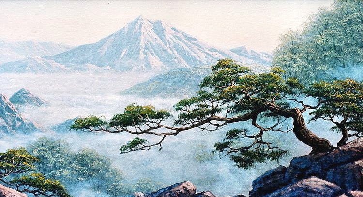 Горный пейзаж - горы - оригинал