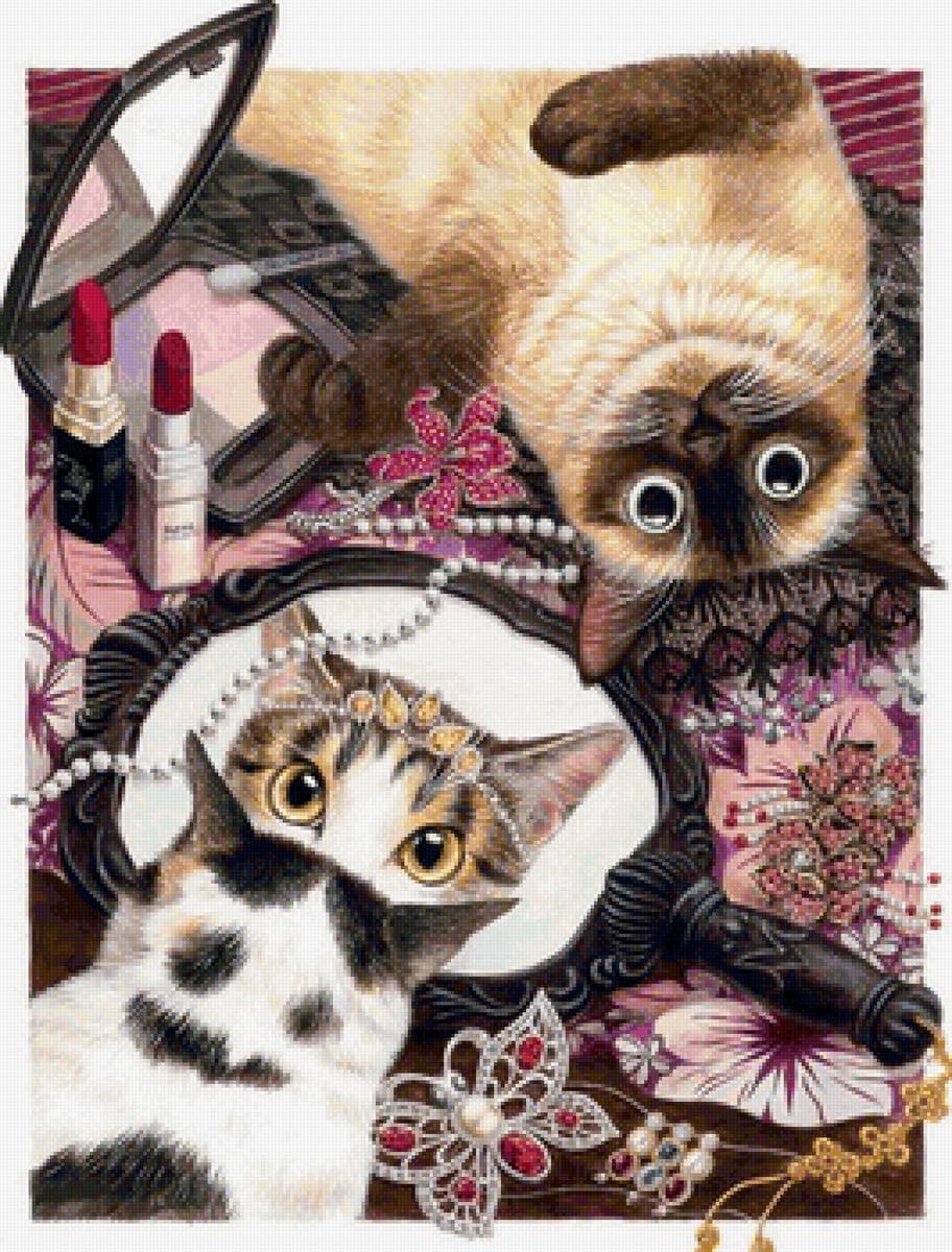 Кошки - животные - предпросмотр