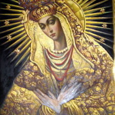Схема вышивки «Matka Boża Ostrobramska»