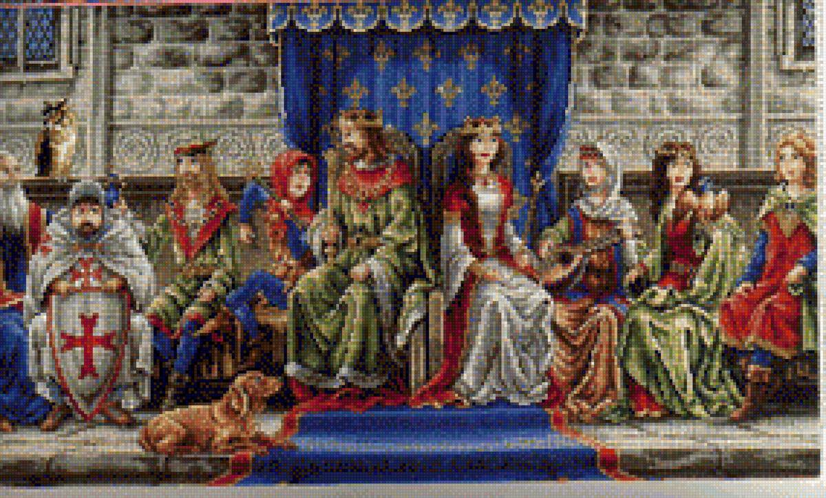 Corte Medieval - monarquia - предпросмотр