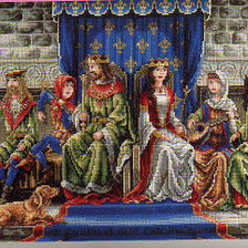 Схема вышивки «Corte Medieval»