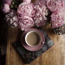 Схема вышивки «цветы кофе»