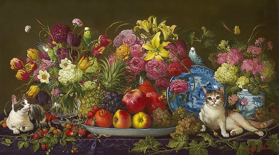 zátišie s ovocím - оригинал