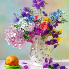 Схема вышивки «Букет»