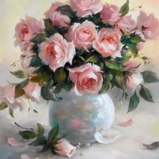 Схема вышивки «Роза»