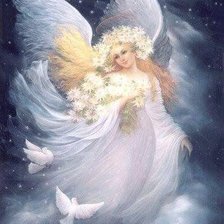 Схема вышивки «Angel»