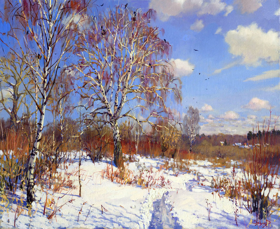 весна - весна, пейзаж - оригинал